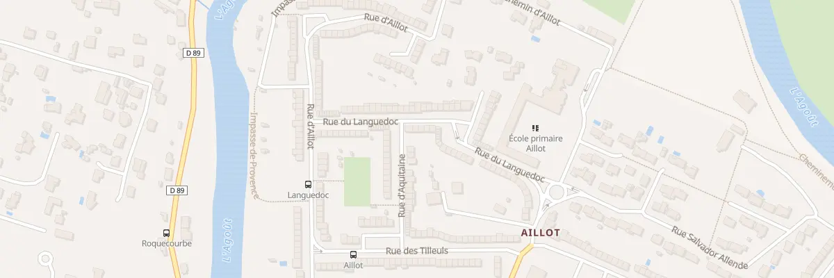 Plan du 57 Rue du Languedoc à Castres