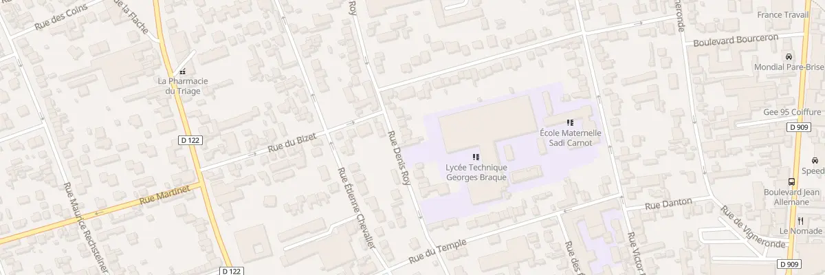 Plan du 64 Rue Denis Roy à Argenteuil