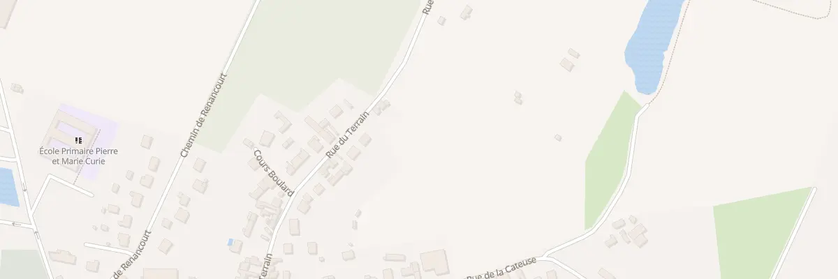 Plan du 64 Rue du Terrain à Pont-de-Metz