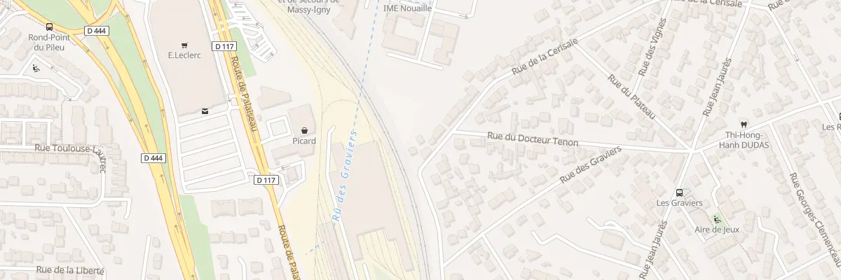 Plan du 75 Rue de la Cerisaie à Massy