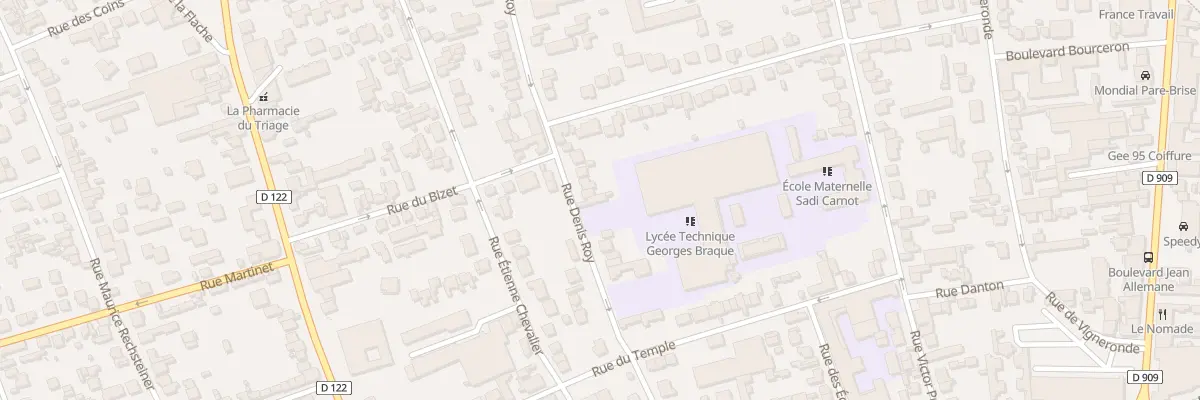 Plan du 62 Rue Denis Roy à Argenteuil