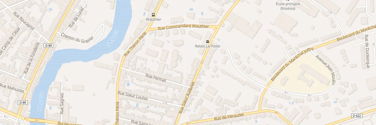 Plan du 69 Rue Soeur Audenet à Castres