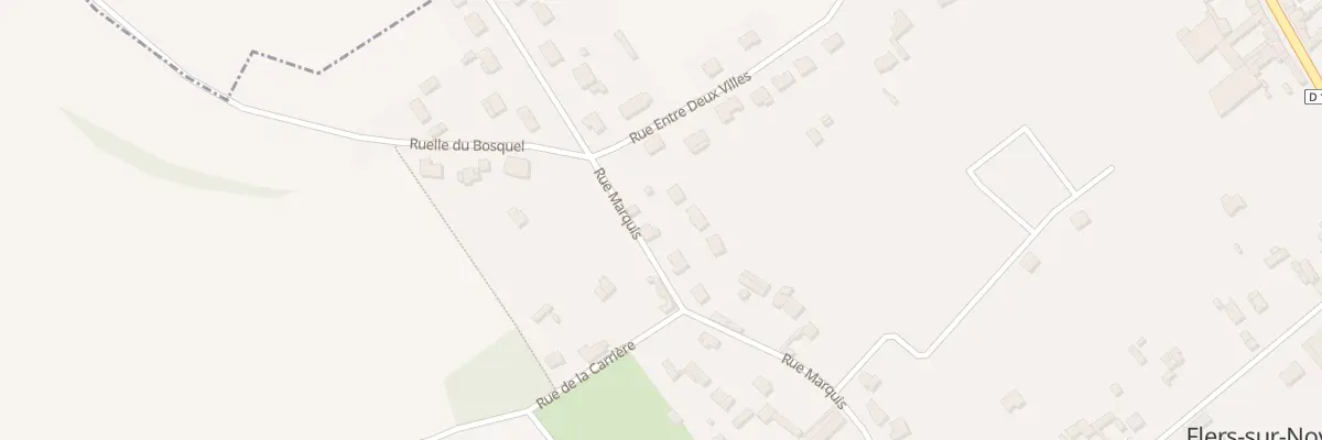Plan du 22D Rue Marquis à Flers-sur-Noye