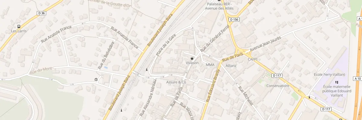 Plan du 24 Rue de Paris à Palaiseau