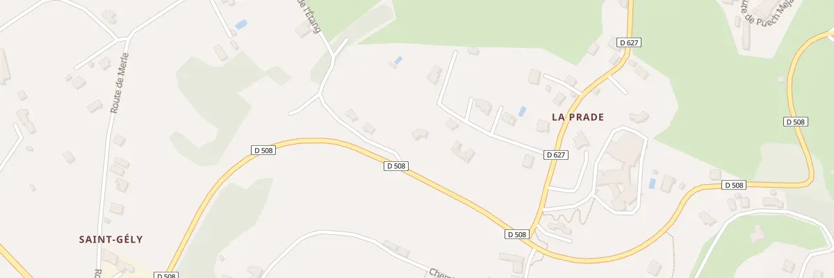Plan du 5633 Rte de la Prade à Flagnac