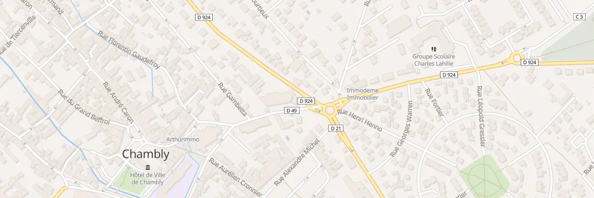Plan du 111 Rue du Onze Novembre 1918 à Chambly