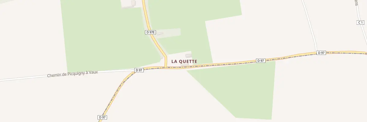 Plan du 5066 Le Village à Vaux-en-Amiénois