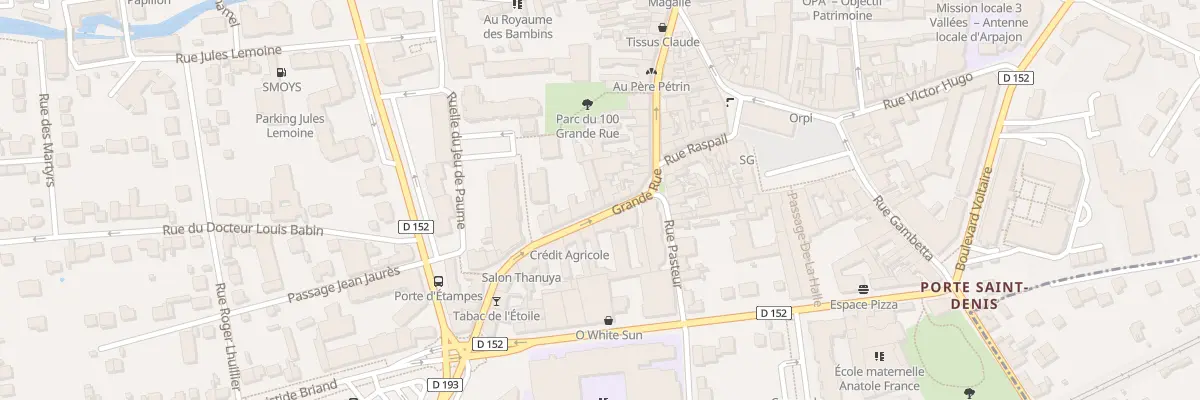 Plan du 118 Gr Grande Rue à Arpajon