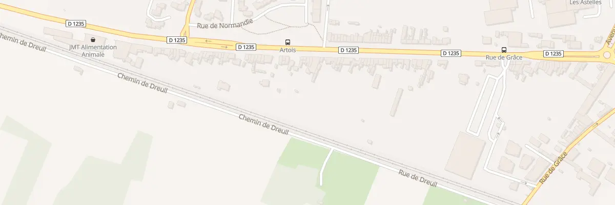 Plan du 565 Rue d’Abbeville à Amiens