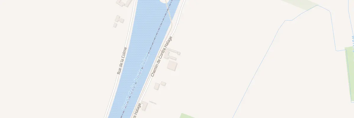 Plan du 755 Che de Contre Halage à Merckeghem