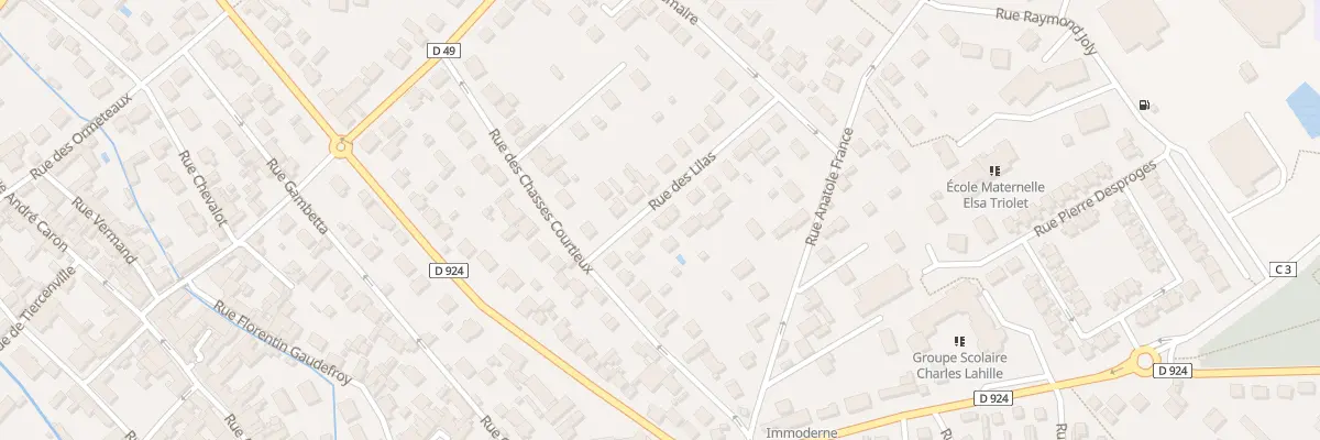 Plan du 56 Rue des Lilas à Chambly