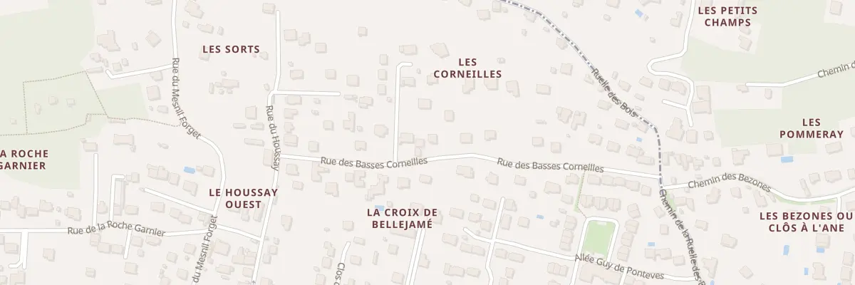 Plan du 11 Rue des Basses Corneilles à Marcoussis