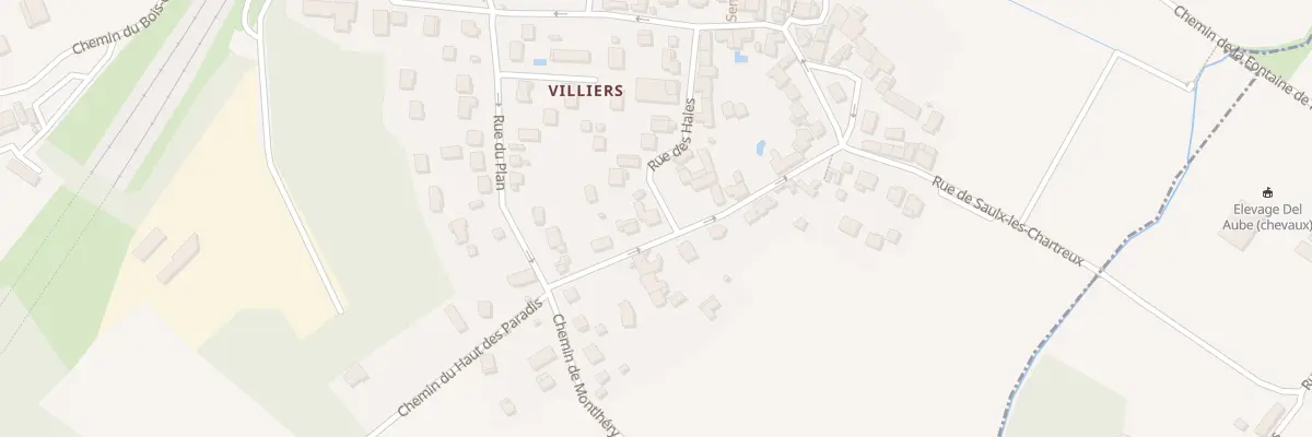 Plan du 10 Rue Emile Chartier à Villebon-sur-Yvette
