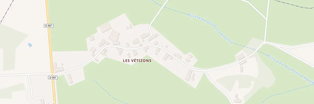 Plan du 14 Les Vétizons à Trois-Fonds