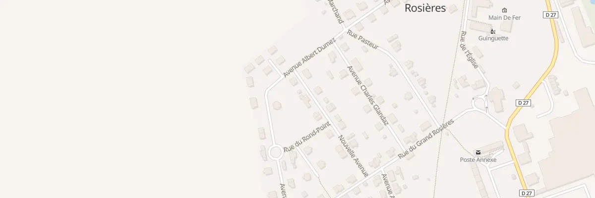Plan du 7D Nvle Avenue à Lunery