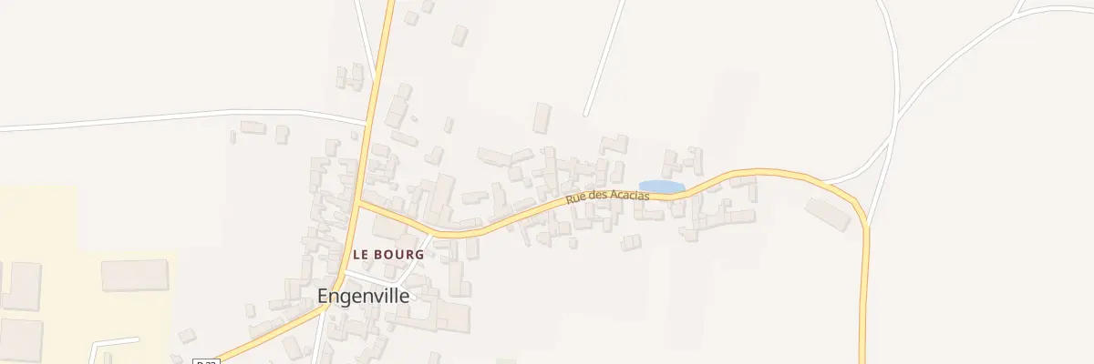 Plan du 13B Rue des Acacias à Engenville