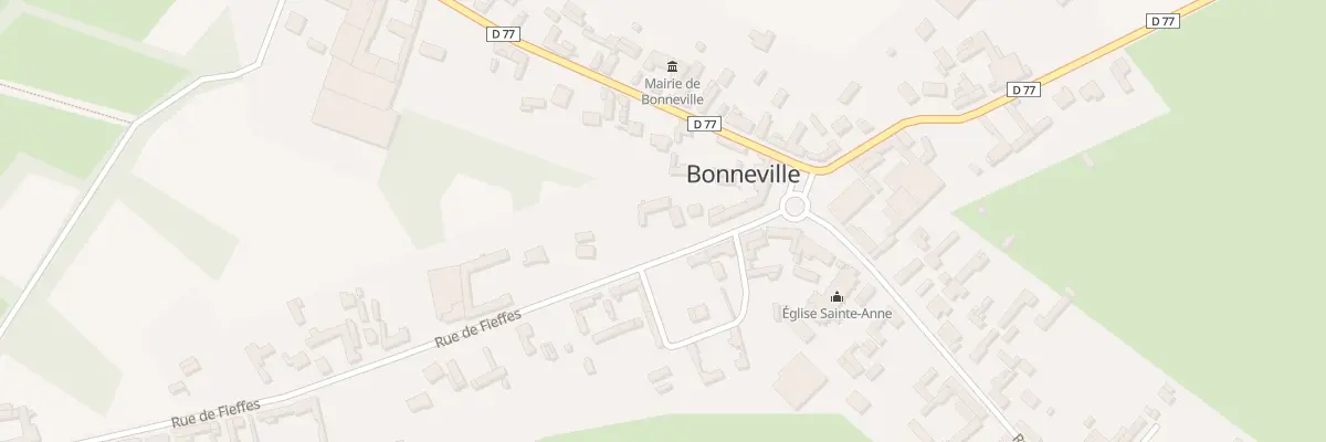 Plan du 6 Rue de Fieffes à Bonneville