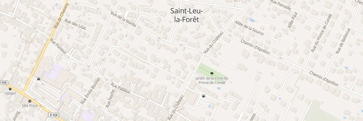 Plan du 5B Rue de la Marée à Saint-Leu-la-Forêt