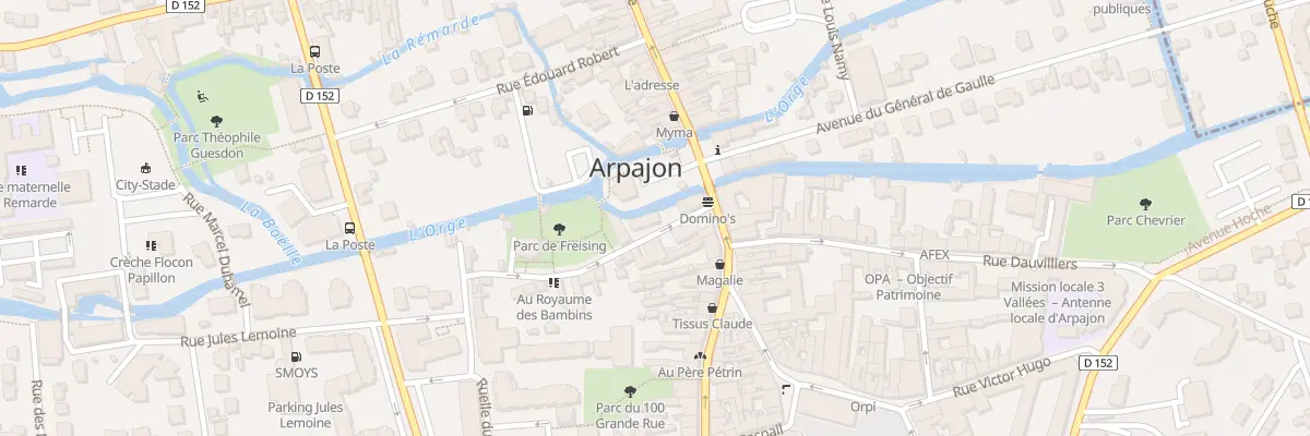 Plan du 2B Rue Henri Barbusse à Arpajon