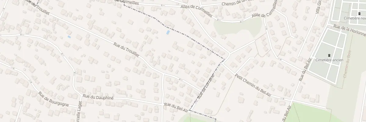Plan du 12 Rue du Trouillet à Argenteuil