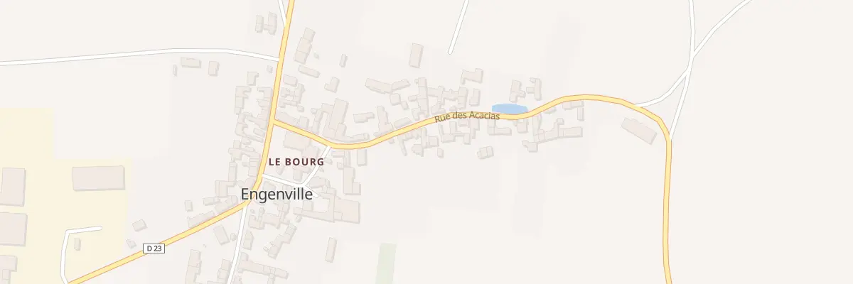 Plan du 26 Rue des Acacias à Engenville