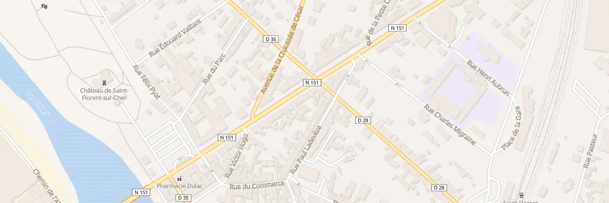Plan du 44 Av Gabriel Dordain à Saint-Florent-sur-Cher