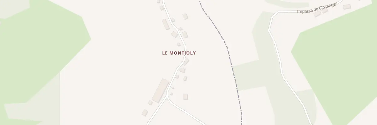 Plan du 6 Le Montjoly à Saint-Angel