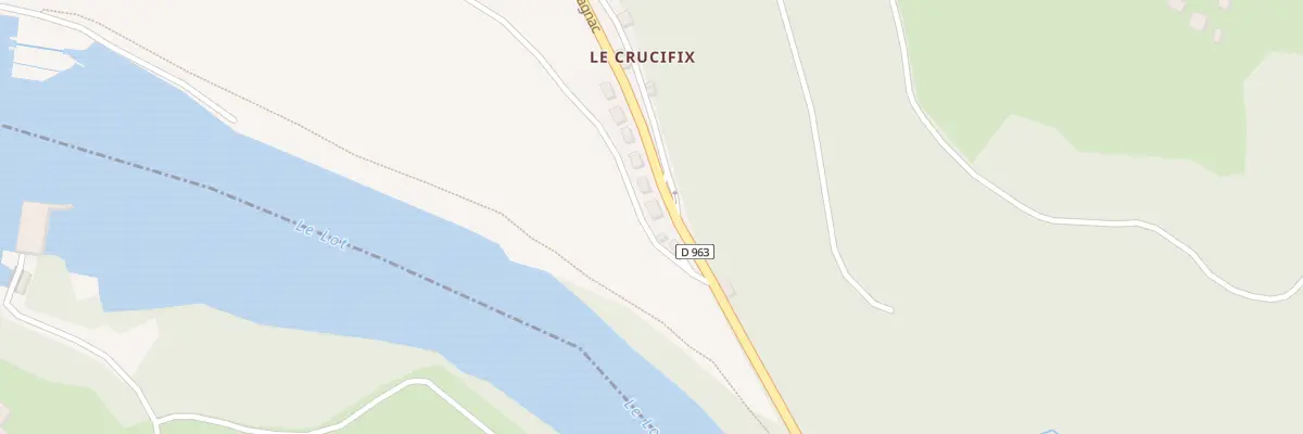 Plan du 5125 Le Crucifix à Flagnac