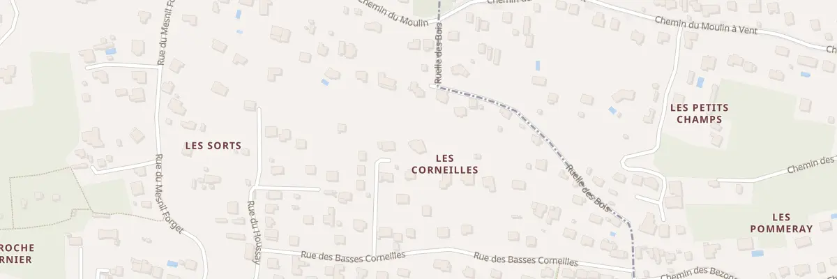 Plan du 7T Rue des Basses Corneilles à Marcoussis