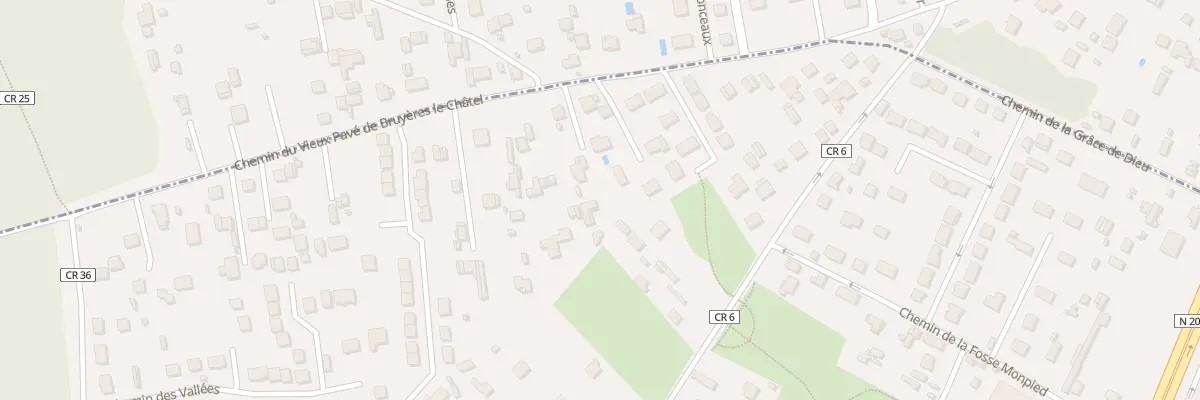 Plan du 103B Che du Vieux Pavé de Bruyères à Saint-Germain-lès-Arpajon