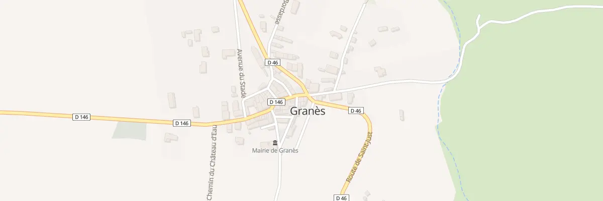 Plan du 18 Le Village à Granès