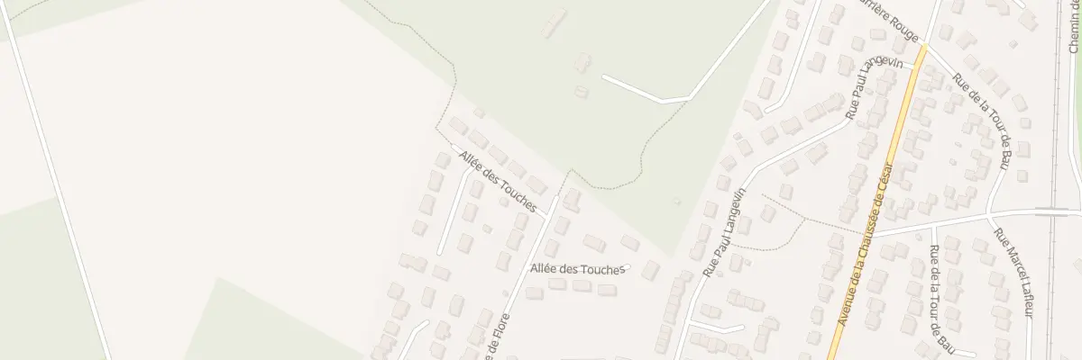 Plan du 24 All des Touches à Saint-Florent-sur-Cher