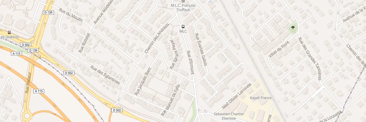 Plan du 8 Rue Ignace Pleyel à Saint-Leu-la-Forêt