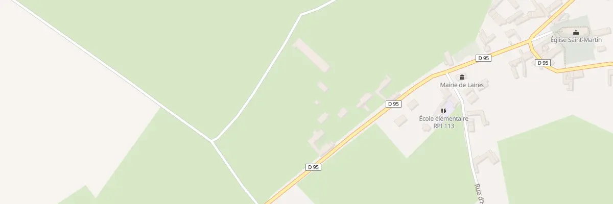 Plan du 10 Rue de Poncheville à Laires