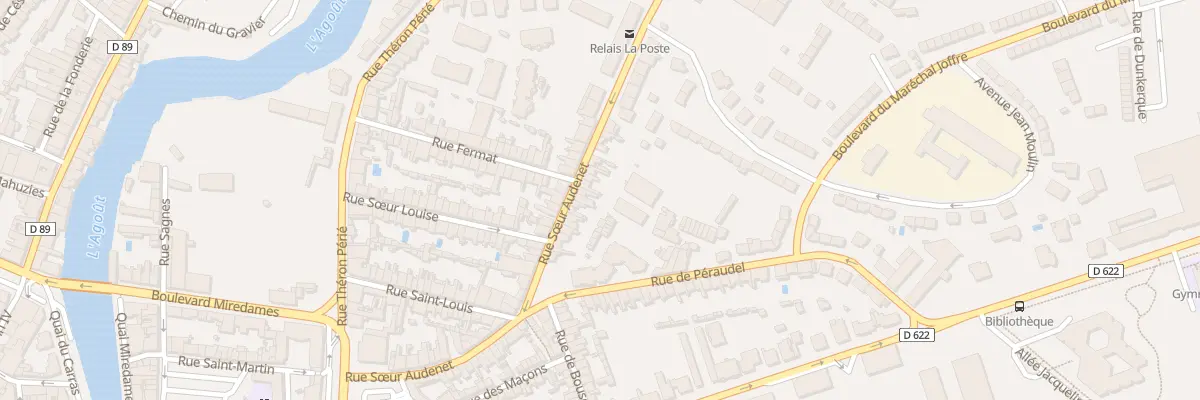 Plan du 56 Rue Soeur Audenet à Castres