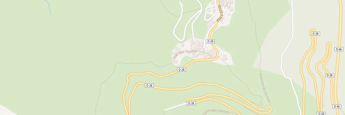 Plan du 17A Village de Canaveilles à Canaveilles