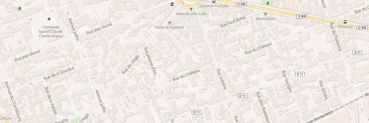 Plan du 50 Rue du Château à La Garenne-Colombes