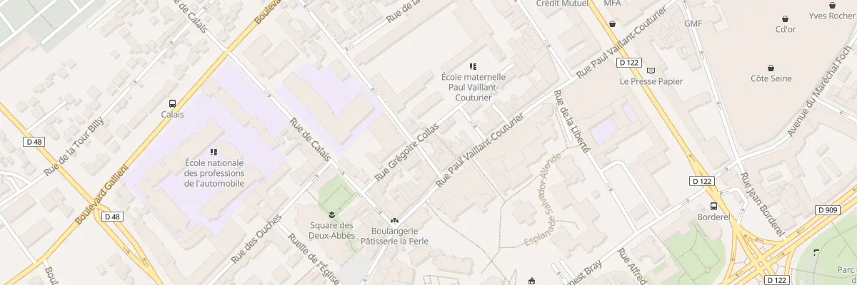Plan du 6 Rue de l’Abbe Fleury à Argenteuil