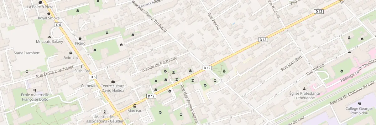 Plan du 109 Rue Jp Timbaud à Courbevoie