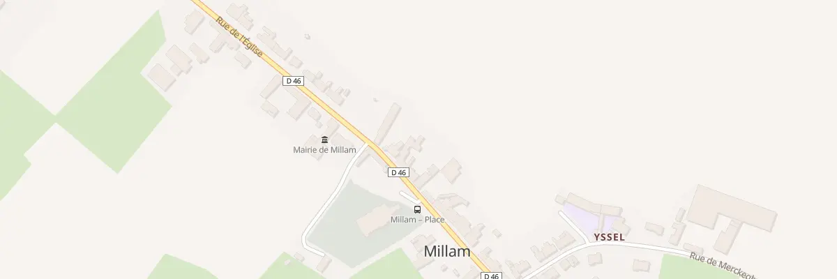 Plan du 182 Rue de l’Eglise à Millam
