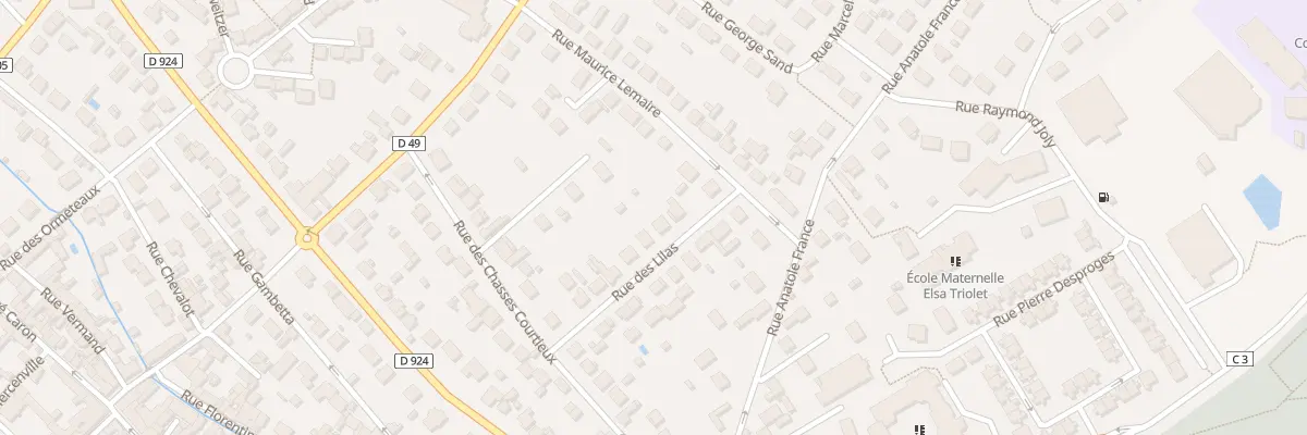 Plan du 115 Rue des Lilas à Chambly