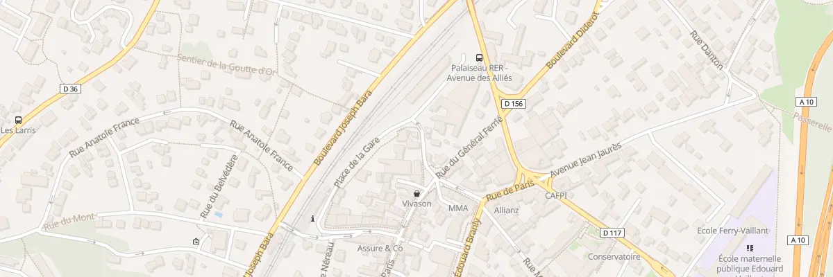 Plan du 9 Imp des Vhernes à Palaiseau