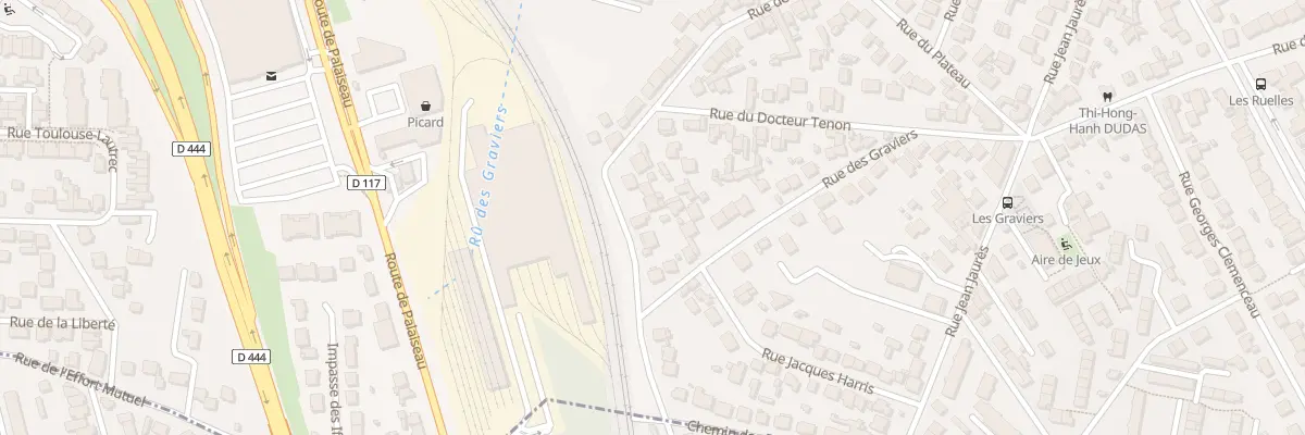 Plan du 56 Rue de la Cerisaie à Massy