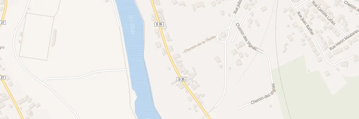Plan du 47 Rue des Lavoirs à Saint-Florent-sur-Cher