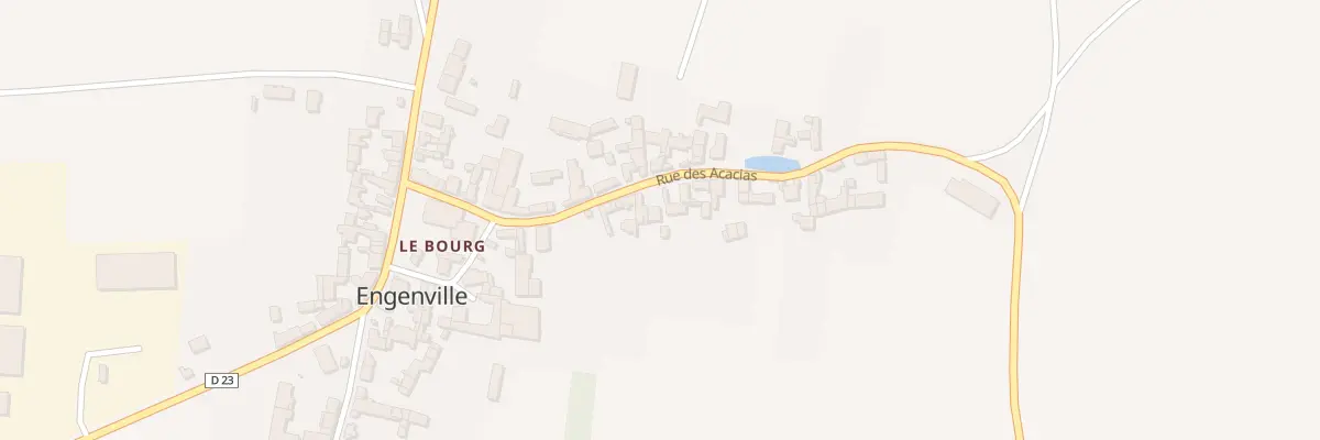Plan du 28 Rue des Acacias à Engenville