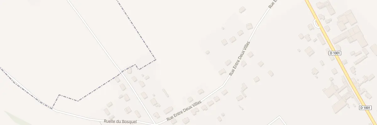Plan du 7 Rue entre Deux Villes à Flers-sur-Noye