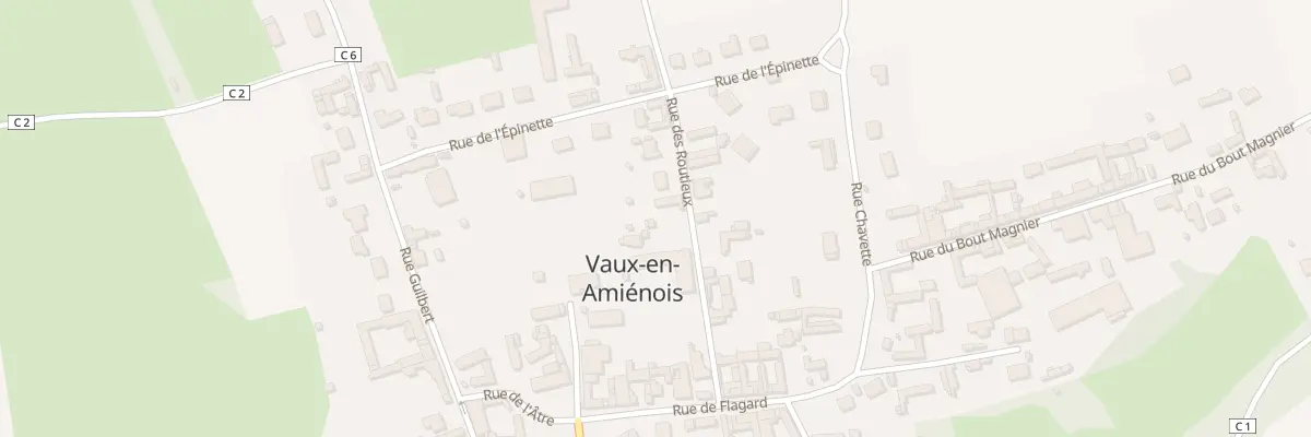 Plan du 3 Rue des Routieux à Vaux-en-Amiénois