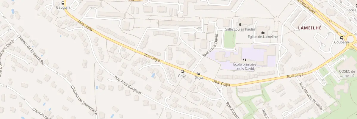 Plan du 77 Rue Goya à Castres