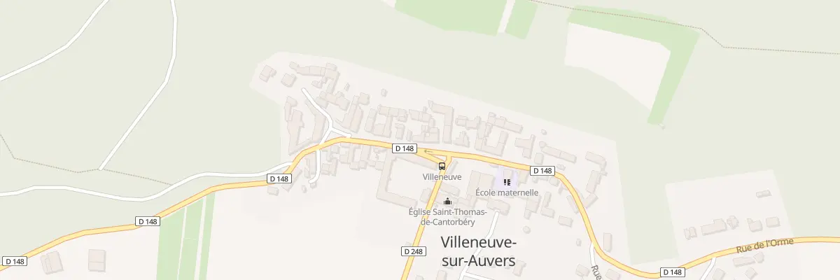 Plan du 15 Rue de l’Orme à Villeneuve-sur-Auvers