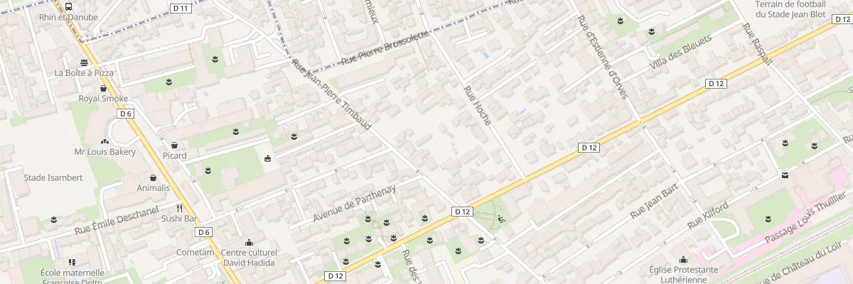 Plan du 116 Rue Jp Timbaud à Courbevoie